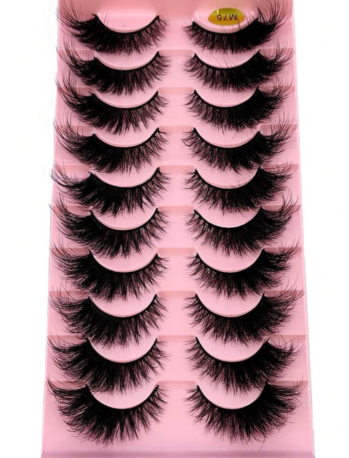 10 Pairs MinkStrip Lashes Fluffy Mink Lashes 3D
False Eyelashes