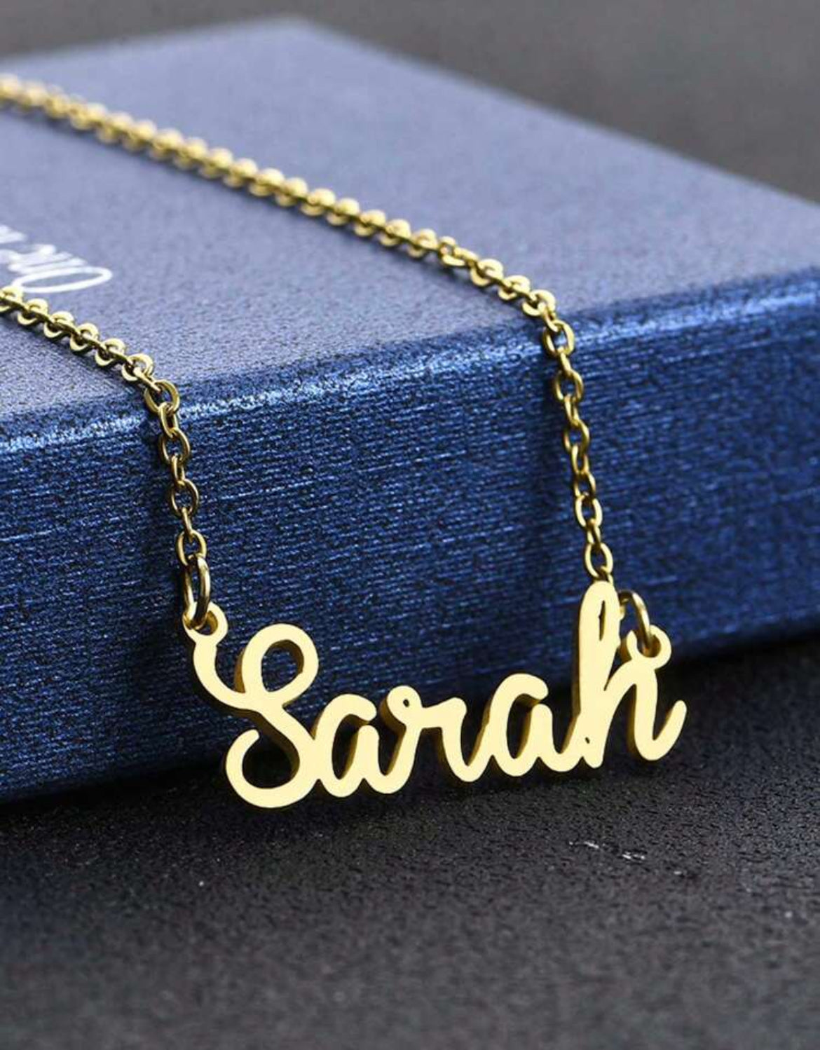 1pc Gold Personalized Simple Necklace (Read Description)