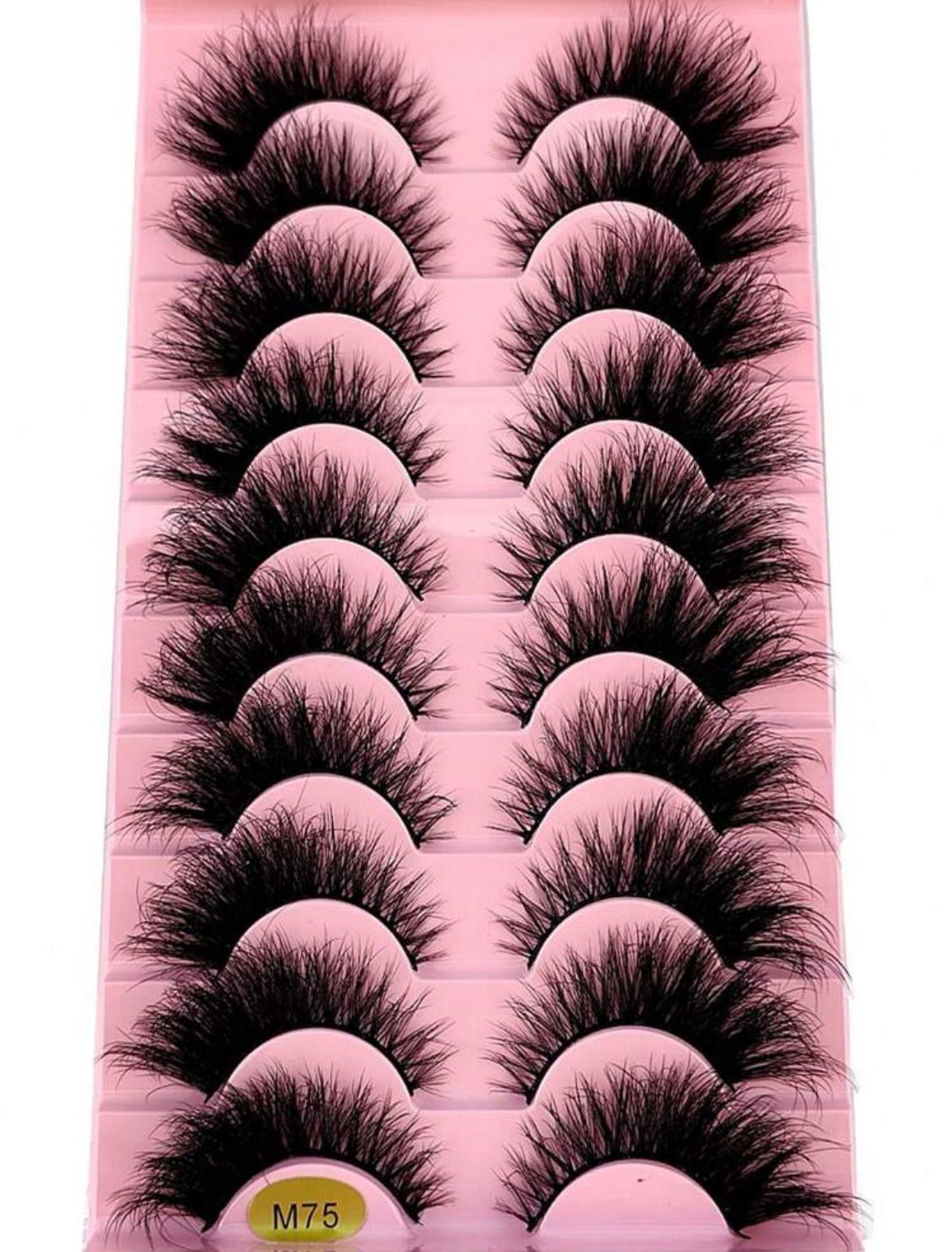 10 Pairs MinkStrip Lashes Fluffy Mink Lashes 3D
False Eyelashes