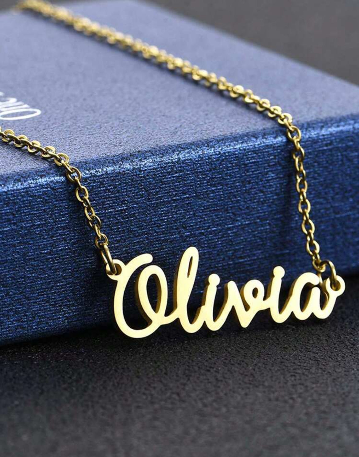 1pc Gold Personalized Simple Necklace (Read Description)