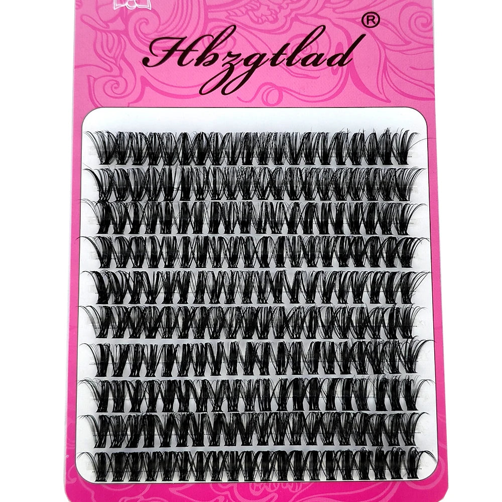 New Segmented Eyelashes Mink Eyelashes Bundles Natural